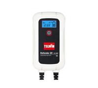 Telwin Chargeur de batterie Defender 20 807608 – 12/24V, électronique, écran LCD, mainteneur