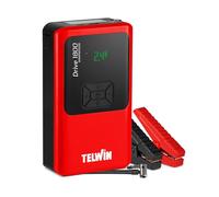 Telwin Drive 1800 Kompressor, Démarreur Booster Multifonction 12V Portable et Ultra-Compact pour Voiture, Moto, Bateau avec Compresseur Intégré, Powerbank et Lampe LED, 1800A démarrage Max