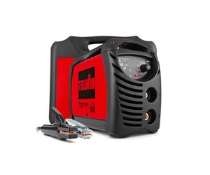 Telwin Force 168 MPGE : poste à souder MMA 150 A à électrode, 230 V, compatible avec les groupes électrogènes, électrodes jusqu'à 4 mm, accessoires inclus, mallette