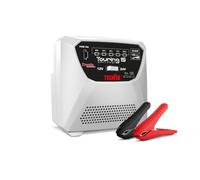 Telwin TOURING 15 Chargeur de Batterie et Mainteneur de Charge pour Batteries 12V/24V, Technologie TRONIC, avec pinces