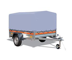 Tema Remorque bâchée basculante 125 X 205 X H110 Gris