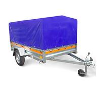 Tema Remorque Simple essieu 236x125 cm ECO2312 Basculante + bâche Haute