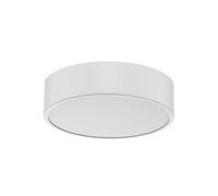 TEMAR LIGHTING - Plafonnier Cleo, Ø 30 cm, IP20, blanc, métal, E27