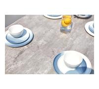 CONCEPT USINE - Temara, Salon de Jardin Aluminium et Plateau Aspect Ciment