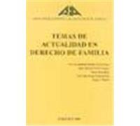 Temas de actualidad en derecho de familia