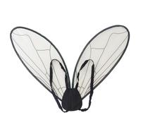 Temeemeg Accessoires de fée, Aile de Papillon pour se déguiser, Aile d'elfe légère pour Enfants Filles, fête Spectacle, Cosplay.