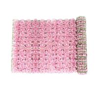 Temeemeg Artificial Flower Fence Trellis Fence Panels Garden Wall Privacy Adornment for Wedding Yard 50x100CM ..