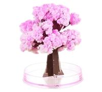 Temeemeg Kit de Culture de Cristaux, Mini Arbre à Fleurs Magiques, Arbres en Papier Fleurs Cerisier, Jouets, décoration Bureau pour Enfants, Anniversaire, Noël, Style 2...