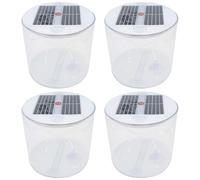 Temeemeg Lampe Solaire Gonflable, Lampe de Camping Portable avec 3 Modes de luminosité, Lanterne Solaire Pliable étanche pour Camping en Plein air, randonnée, Urgence.