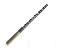 Temhyu 6mm 8mm tige carbure spirale conique boule nez fraise 2 cannelures routeur peu travail du bois CNC 2D 3D sculpture Bits fraise à bois(R1.0xD4x20.5x50L)