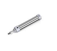 Temhyu CJ2B10 CJ2B16 Type SMC Mini vérin pneumatique en Acier Inoxydable Petit vérin à Tige Simple à Double Effet (Color : 100mm Stroke, Size : CDJ2B10)