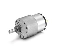 Temhyu Motor 1 pièces JGB37-520 Réduire Moteur DC 6V 12V 24V Motoréducteur 7 12 22 35 45 66 107 200 320 600 960RPM Tout Métal Couple Élevé Motoréducteur(66rpm,12V)