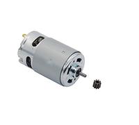 Temhyu Motor 1 pièces perceuse sans fil moteur tournevis électrique moteur RS550DC moteur 9 dents engrenage 550 moteur 20000 tr/min 7.2V 10.8V 12V 18V 21V 24V 25V(18V 9teeth 8mm)