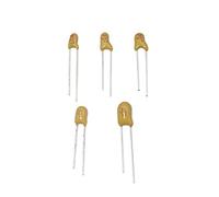 Temhyu Shuxiang-Condensateurs 5pcs, condensateur Tantalum, 10V / 16V / 20V / 25V / 35V / 50V, 0.1UF-220UF Condensateurs de Haute qualité (Capacitance : 20V 4.7UF Dip)