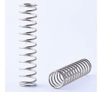 Temhyu Shuxiang-Ressorts 1x16mm, 304 Ressort de Compression en Acier Inoxydable, diamètre de Fil 1mm, diamètre extérieur 16mm, Longueur Libre 10-50mm, 1 0PCS (Size : Length 25mm)