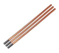 Temhyu Shuxiang- Tige de gougies à l'arc de Carbone d'air 5pcs, pour la Tige de Carbone d'électrode CC 4-12mm, Tige d'électrode de Graphite Rond en cuivre, (Diameter : 4.0mm)