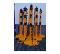 TEMKA TEMKA Poteaux de chaîne - Set, g/s 6 poteaux + chaîne 5x3m Quantité:1