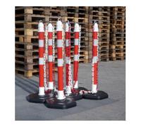 TEMKA TEMKA Poteaux de chaîne - Set, r/b 6 poteaux + chaîne 5x3m Quantité:1