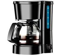 TEmkin Filter Machine à café, filtre amovible 600W Garder au chaud 750ML pour 5 tasses Cafetières