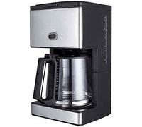 TEmkin Machine à café 15 tasses, cafetières électriques, cafetière instantanée pour café moulu avec carafe en verre