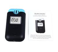 Témoignage alcooteur portable Munefe, testeur de conduite en état d'ivresse, détecteur de respiration à écran LCD de type LCD pour inspection du trafic MR688