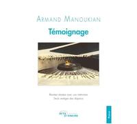Témoignage - Armand Manoukian - Jets D'encre - broché - Poésie