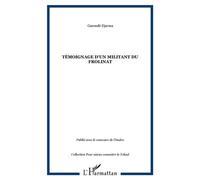Témoignage d'un militant du FROLINAT - Garondé Djarma - L'harmattan - broché - Récit