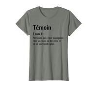 Témoin de mariage EVJF et EVG Témoin du marié T-Shirt