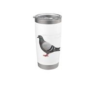 Témoin d'une violation ? Dites à un pigeon Gobelet isotherme en acier inoxydable double paroi