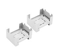 TEMOOUES 2 Pièces Camping Alcools Poêle Brûleurs Combustibles Solides Pliant Portable Brûleurs De Poche pour La Randonnée en Plein Air Voyage Petit À Camp Pliant