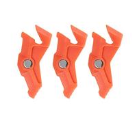 TEMOOUES 3pcs Léger Camping Tan À Gaz Cartouche Stabilisateur Stabilisateur Stove Stand Tripod Tripod Tanks Bracket for Outdoor Camping Picnics Cooking Backpacking Voyage