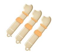 TEMOOUES 3pieces Aliment Compagnie Faisseur Porte-Parole pour Chats Treat Stick Stick Stick Wet Food Feed Control Tool Feed Feeder Wet Food Dispenser Cats Squeezer Feeder