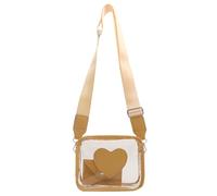 TEMOOUES À Bands À Bandoulière Transparent Portable Approuve L'épaule Des Messagers De Bourse Transparent Pour Tenir Une Épaule De Mode Appartenant