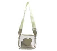 TEMOOUES À Bands À Bandoulière Transparent Portable Approuve L'épaule Des Messagers De Bourse Transparent Pour Tenir Une Épaule De Mode Appartenant