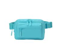 TEMOOUES À Taille Multifonctionnelle À Bandoulière À Coffre Couleur Unie Avec Une Sangle Réglable À Courroie Résistante À L'eau Pour Homme Unisexe Bel Bagure Couleur Couleur