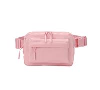 TEMOOUES À Taille Multifonctionnelle À Bandoulière À Coffre Couleur Unie Avec Une Sangle Réglable À Courroie Résistante À L'eau Pour Homme Unisexe Bel Bagure Couleur Couleur
