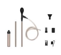 TEMOOUES Aquariums Siphons Réservoirs De Poisson Siphons Vide Volet Pompe Semi-Automatique Changeur Changement Filtre