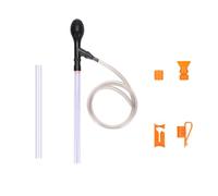 TEMOOUES Aquariums Siphons Réservoirs De Poisson Siphons Vide Volet Pompe Semi-Automatique Changeur Changement Filtre