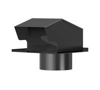 TEMOOUES Bouchons D'aération De Toit en Acier 4/6/8 Pouces Échappement Amovible Salle Bains pour Systèmes Ventilation Facile À Installer Évent Sèche-Linge Toit