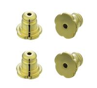 TEMOOUES Bouchons de Verrouillage de de Boucles d ' Oreilles, 4 pièces, Accessoire de Bijoux de Remplacement adapté Remplacement des activités de Plein air