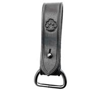 TEMOOUES Boucle De Maintien De Ceinture en Cuir Attache Unique Tactique Robuste avec Anneaux en D pour La Fixation des Hommes Et des Femmes avec Anneaux en D