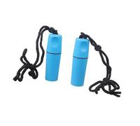 TEMOOUES Bouteilles portables résistantes aux éclaboussures pour rangement d'équipements avec fermeture ergonomique étanche pour téléphone, bleu lac, Taille unique
