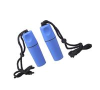 TEMOOUES Bouteilles portables résistantes aux éclaboussures pour rangement d'équipements avec fermeture ergonomique étanche pour téléphone, Couleur bleue., Taille unique
