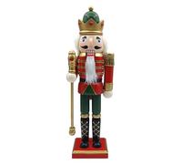 TEMOOUES Casse-Noisette De Noël en Bois Soldat du Roi Casse-Noix Figurine Casse-Noix pour Fête De Noël Centres De Table