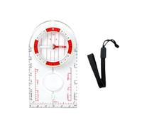 TEMOOUES Compasse Survie avec des Bateaux Randonnée À L'échelle des Dirigeants Oiging Camping Compasses Map Sèche Magrand pour Lecture Cartes Randonnée Navigation Compasse