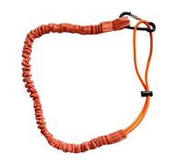 TEMOOUES Cordon De Sécurité avec Mousqueton Et Extrémité Ajustée Équipement De Protection Contre Les Chutes Corde De Sécurité Industrielle