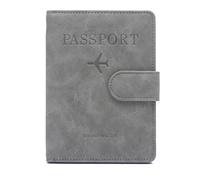 TEMOOUES Couverture Du Porte-passeport Pu Leather Travel Wallet Case Organizer Pour Les Cartes De Visite Cartes Crédit Passe COUVERTURE BLOCK LA CARDRE POUR CARTE BESTRE
