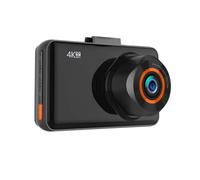 TEMOOUES Dashboard Camera Full Coverage 4K 1080P Front and Rear Car Cameras Video Recorder with Parking 3" Screen Cycle