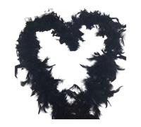 TEMOOUES Écharpe De Boas En Plumes Pour Femmes Pour Les Fêtes De Carnaval Écharpe À Clapet De Occidental Costume De Fête Cosplay Accessoires De Jeu De Rôle À La Mode Décoration De Noël