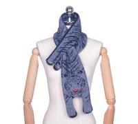 TEMOOUES Écharpe En Fausse Fourrure Pour Les Femmes Adolescents Doux Et Éparf De Cou De Couche À Épaule Chaude Enveloppante